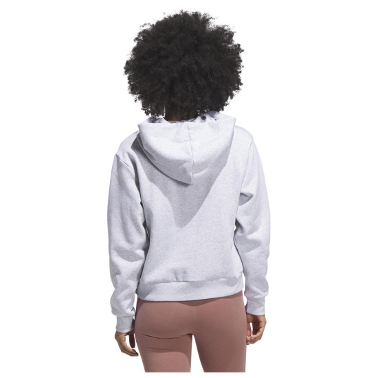 Adidas Γυναικείο φούτερ Seasonal Essentials Ruffled Big Logo Graphic Hoodie Adidas Γυναικείο φούτερ Seasonal Essentials Ruffled Big Logo Graphic Hoodie